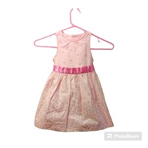 - EMMA'S GARDEN PINK FLORAL DRESS W/BLOOMERS NWT
